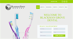 Desktop Screenshot of blackmangrovedental.com